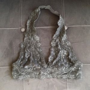 Gray Lace Free People Bralette